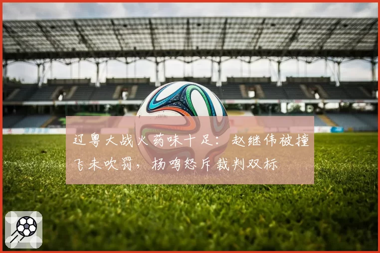 辽粤大战火药味十足：赵继伟被撞飞未吹罚，杨鸣怒斥裁判双标